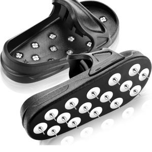 Medium Sharp Spiked Style Shoes for Resinous Coatings